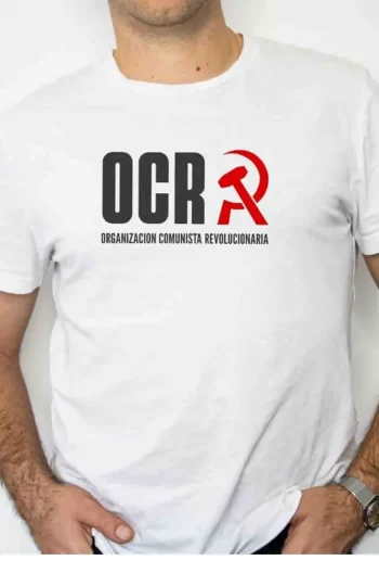 Camiseta Organización Comunista Revolucionaria blanca