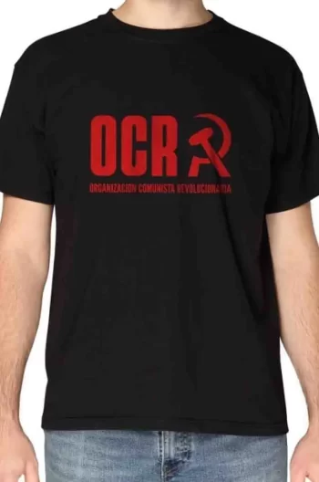 Camiseta Organización Comunista Revolucionaria negra